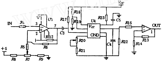 声发射技术在阀门检测中的应用-部分电路原理（图2）