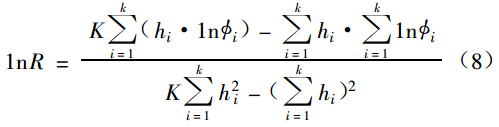 调节阀流量系数与可调比关系的研究-公式8